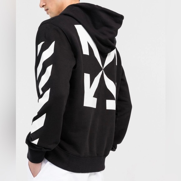 Off-White | Tops | 0 Authentic Off White Hoodie Size S Unisex | Poshmark